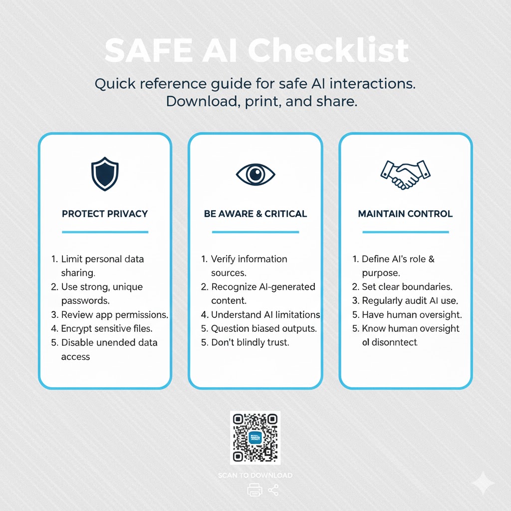 AI User Safety Checklists and Playbooks